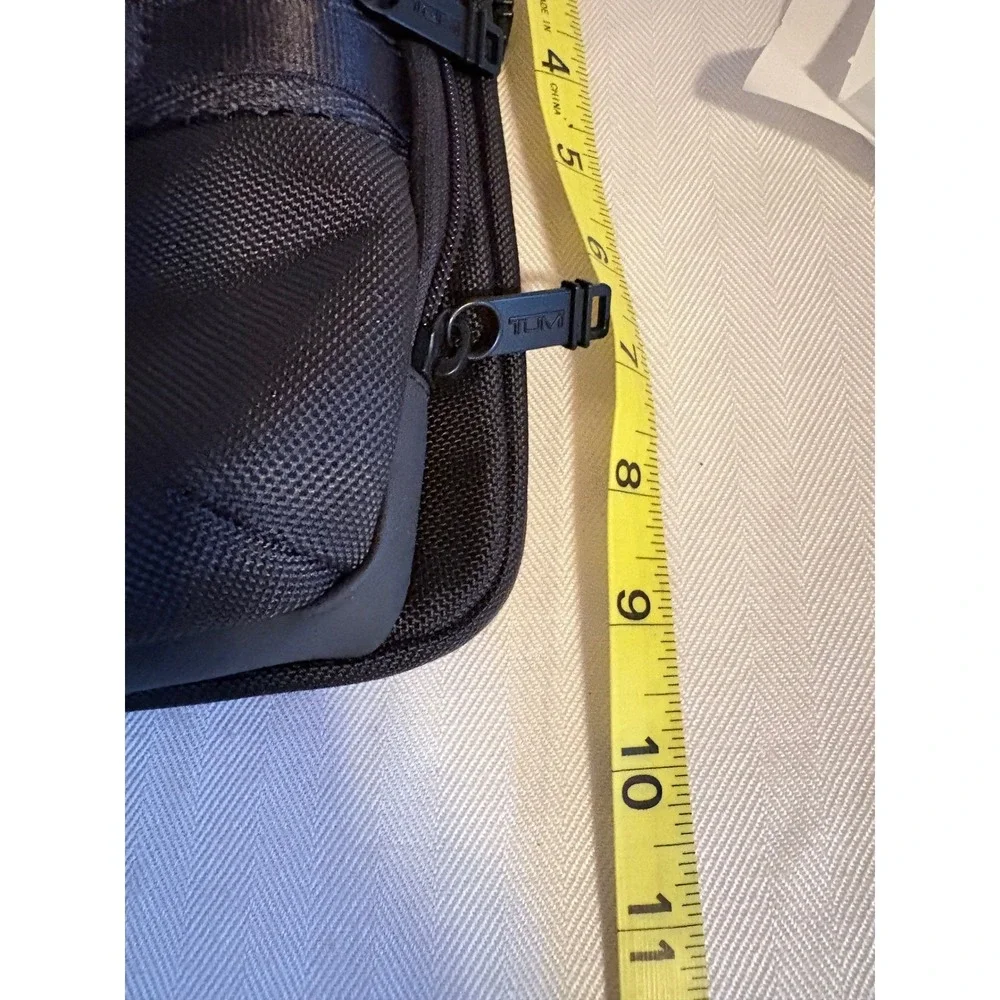 Tumi Alpha Bravo Service Crossbody Bag Black‎ Ballistic Nylon 232796D Mens Bag